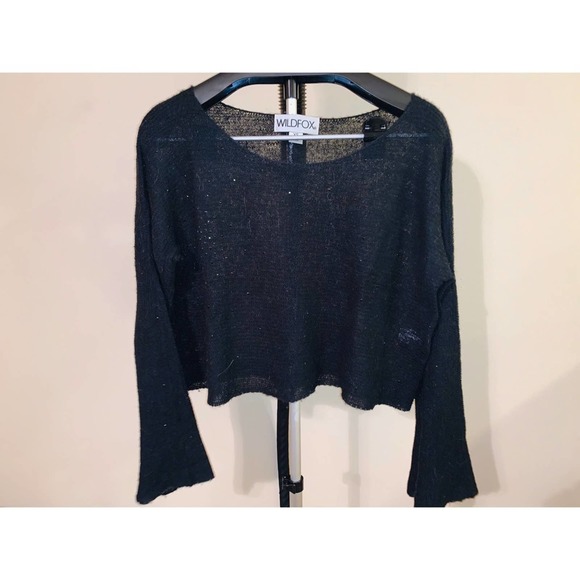 Wildfox Knit Sweater in black size XS - Picture 5 of 8
